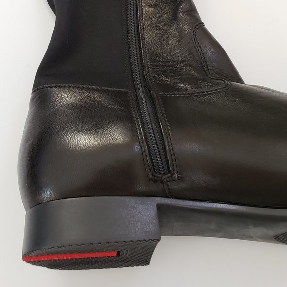 Prada Leather Over the Knee Boots - US Size 7M - Picture 6 of 9